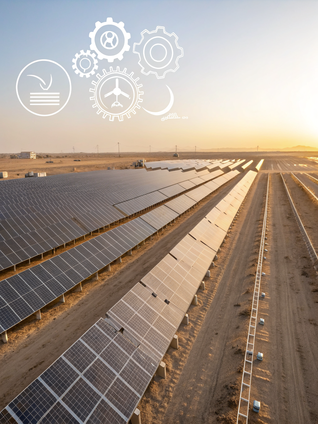 Renewable energy solar array