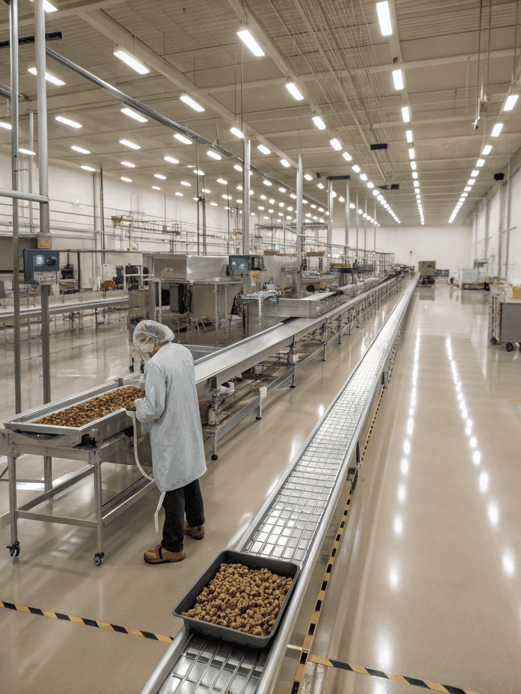 Modern food production facility