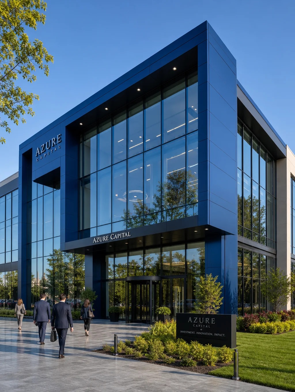 Modern commercial real estate