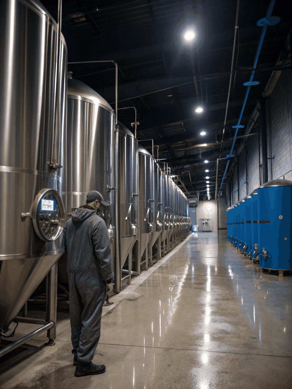 Premium beverage production line